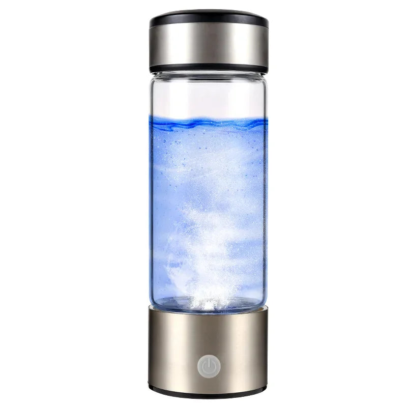 Hydrogen Water Bottle – 420ML Portable Ionizer & Filter